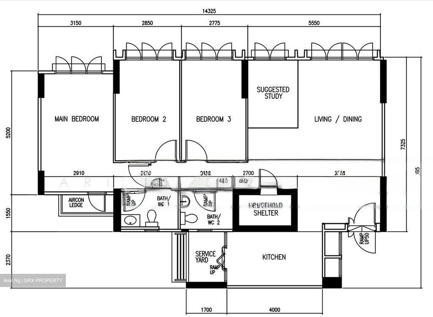 Blk 470C Hougang Parkview (Hougang), HDB 5 Rooms #497287821